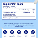 NasaBeahava SAM-e Supplement 91g on a kitchen counter