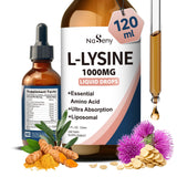 NaSeny L-Lysine Liquid Drops 1000mg front view