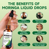 NaSeny Moringa Oleifera Drops liquid in a dropper