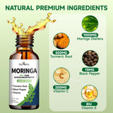 NaSeny Moringa Oleifera Drops with turmeric and black pepper