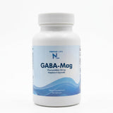 Nashua Labs GABA-Mag 250mg capsules label close-up