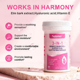Natener 3 in 1 Vaginal Probiotics side view of the bottle