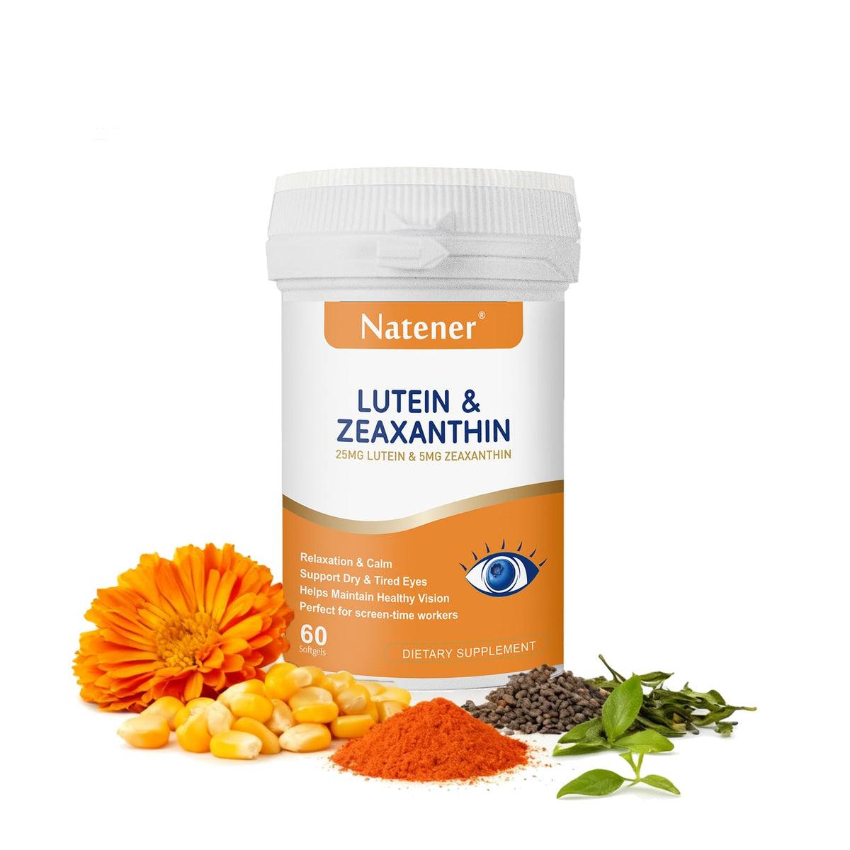 Natener Eye Care Supplement 100g front view