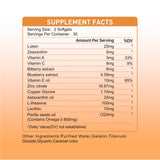 Natener Eye Care Supplement 100g side view