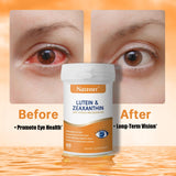Natener Eye Care Supplement capsules on a table
