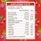 Natener Iron Supplement 36mg capsule side view