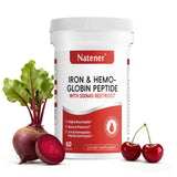 Natener Iron Supplement 36mg with Vitamin C front view