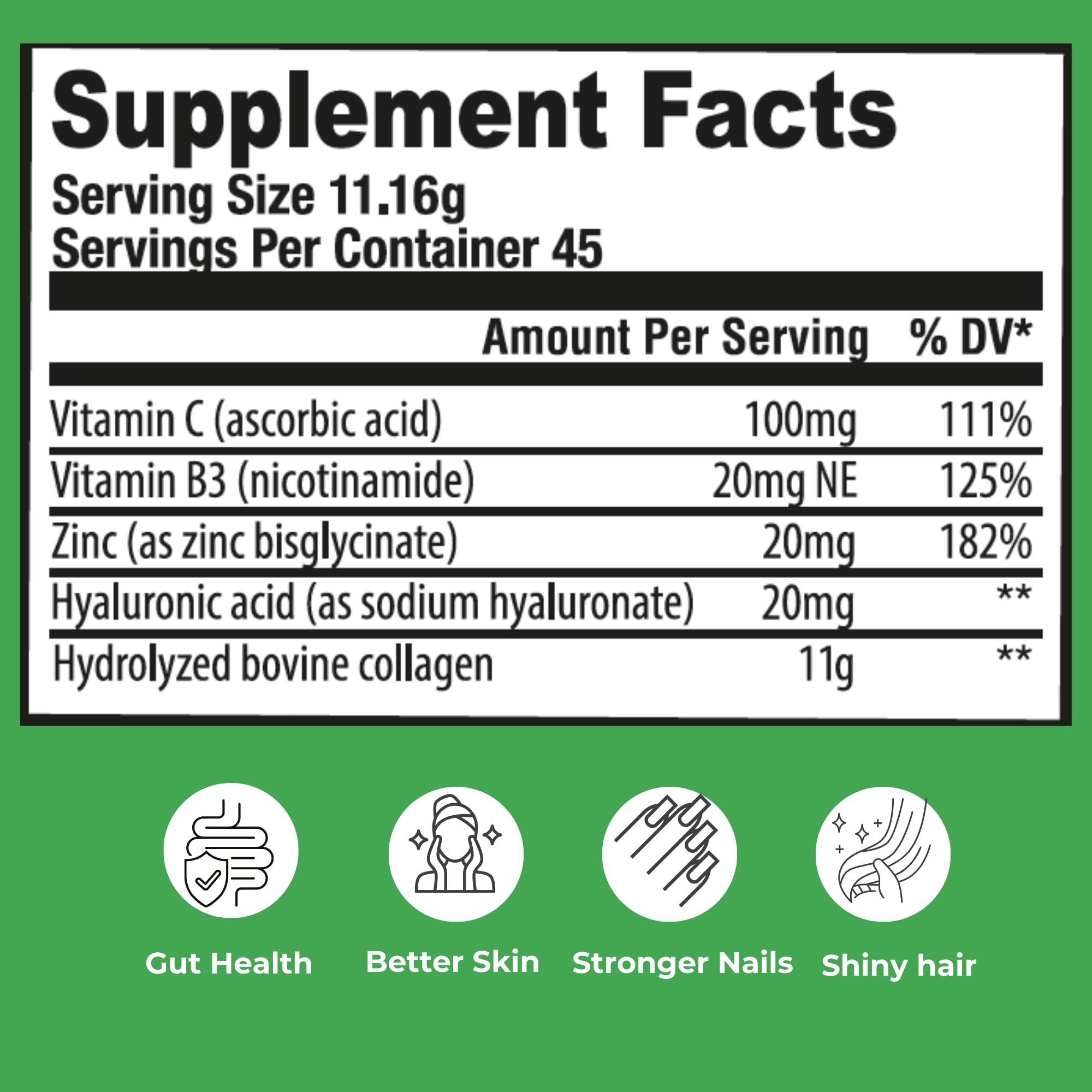 NATFUL Collagen Powder 499g packaging