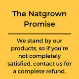 Natgrown Horny Goat Weed supplement bottle with a glass of water