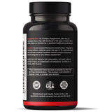 Natgrown Maca Ginseng Capsules back view with ingredient list