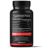 Natgrown Maca Ginseng Capsules side view showing capsule size