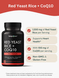 Natgrown Red Yeast Rice with CoQ10 capsules with measuring spoon