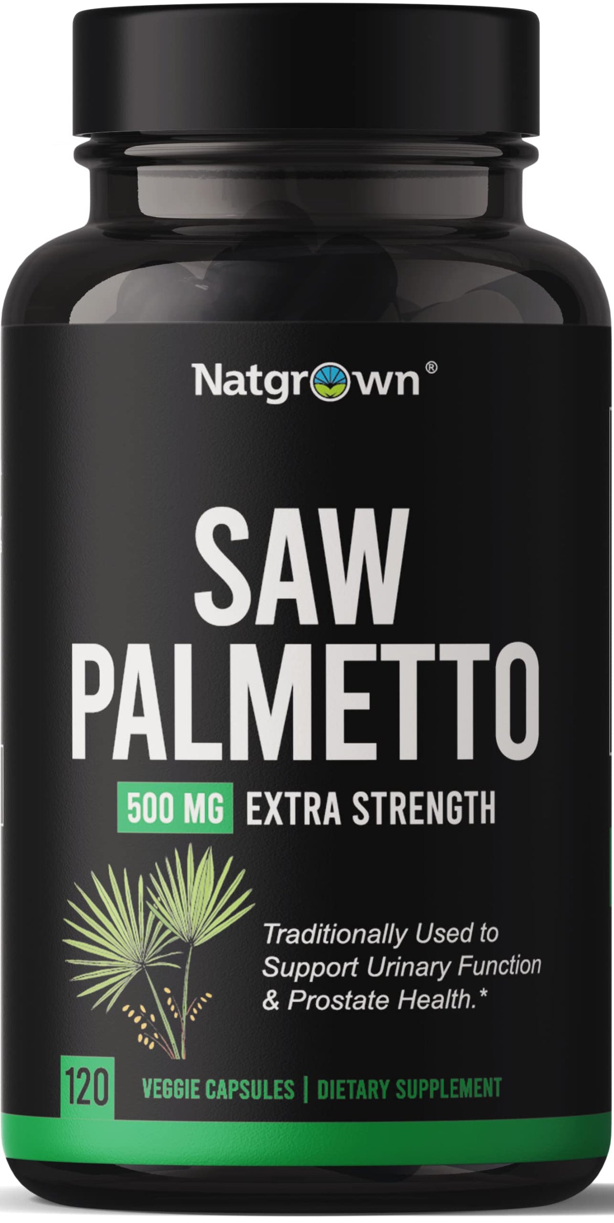 Natgrown Saw Palmetto Supplement 100g front view