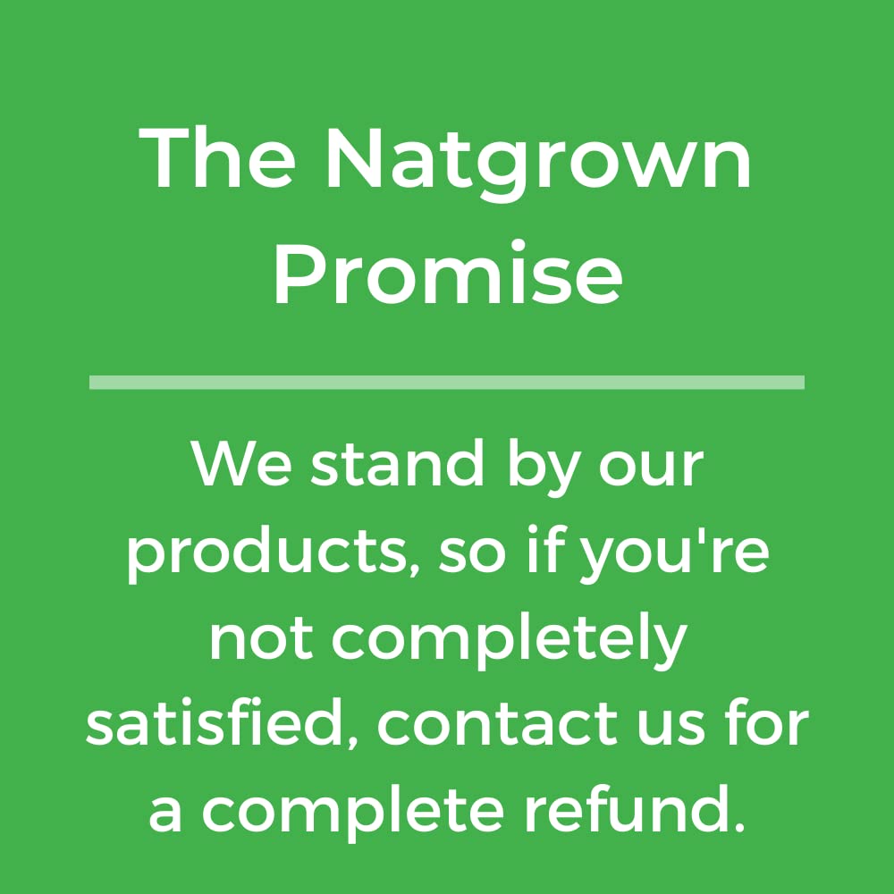 Natgrown Saw Palmetto Supplement 100g with a glass of water