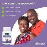 Naticura Liver Cleanse Milk Thistle Supplement packaging
