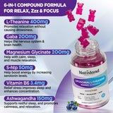 NATISLAND 5-HTP Gummies ingredients list on packaging