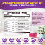 NATISLAND Black Cohosh Menopause Gummies on a wooden surface