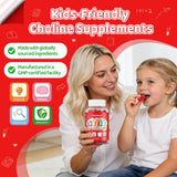 NATISLAND Choline Gummies showing 1 gummy in hand
