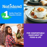 NATISLAND DGL Gummies with Zinc Carnosine bottle top view