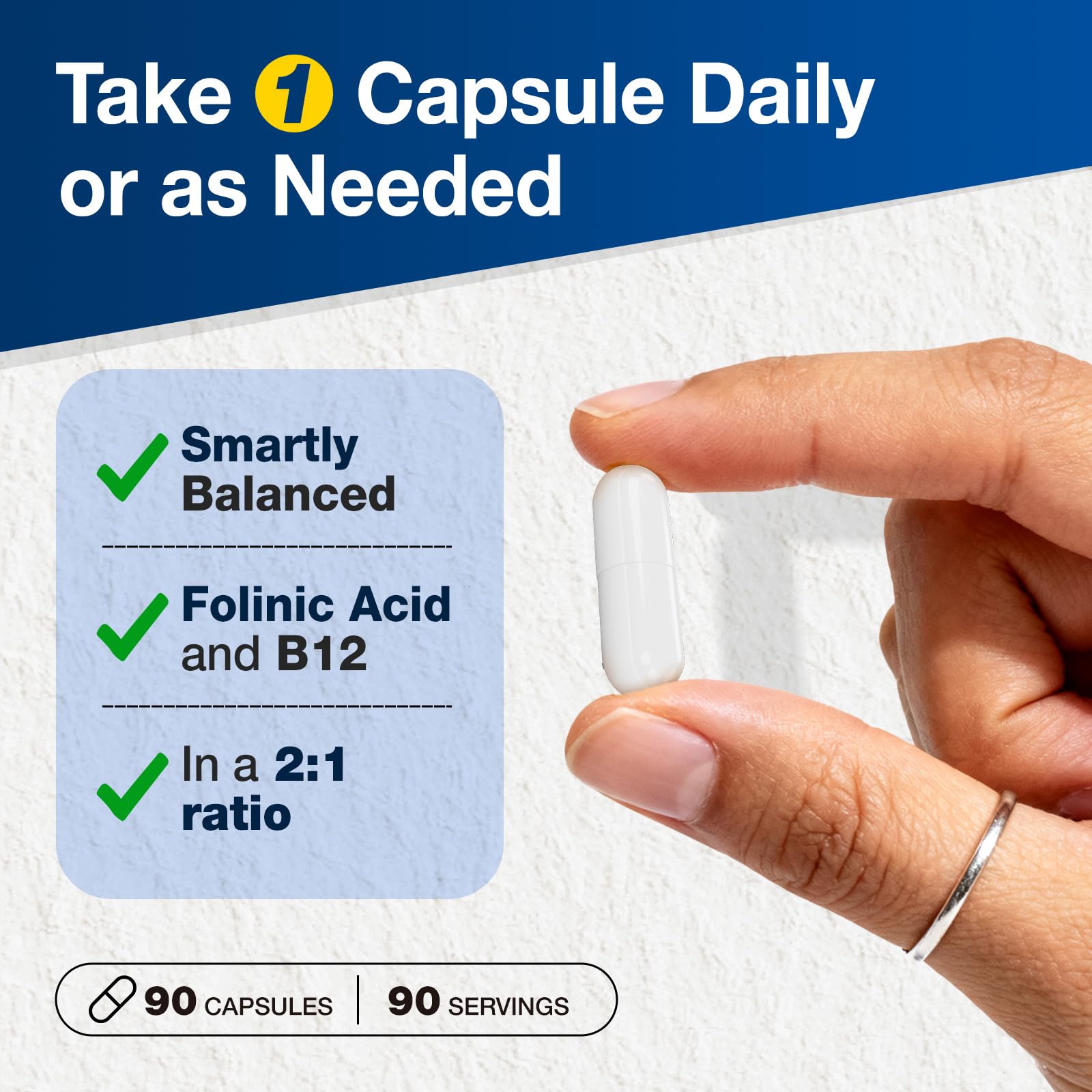 NATISLAND Folinic Acid Capsules displayed with other supplements
