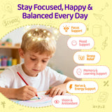 NATISLAND Liposomal Saffron Blend for Kids ingredients list