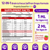 NATISLAND Liposomal Saffron Blend for Kids liquid dropper
