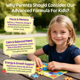 NATISLAND Liposomal Saffron Blend for Kids packaging details