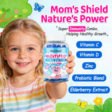 NATISLAND Multivitamin Gummies for Kids close-up of gummies