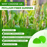 NATISLAND Psyllium Husk Gummies in a bowl