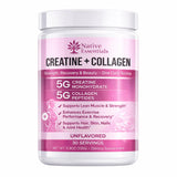 Native Essentials Creatine Collagen Blend 333g front view