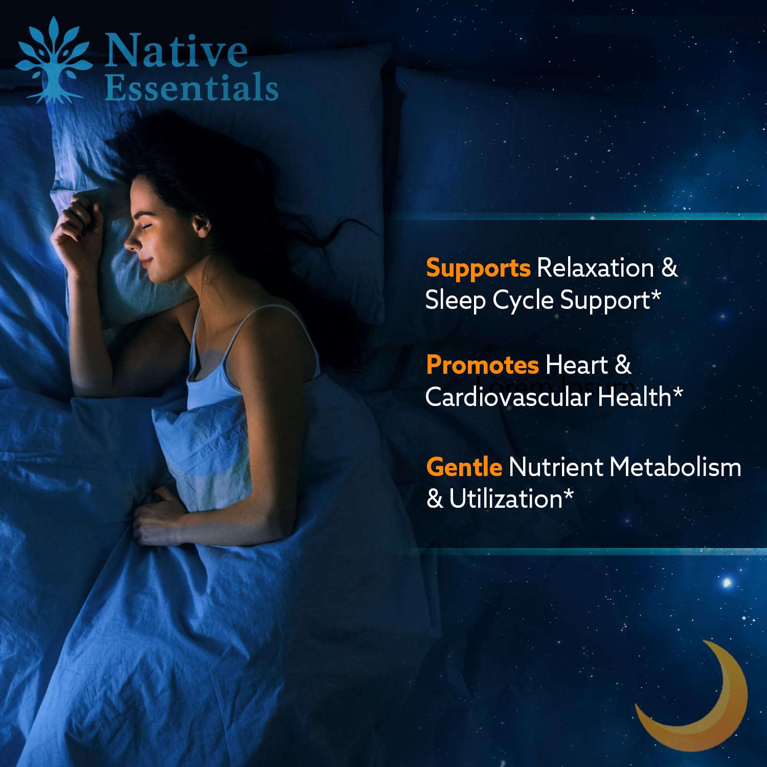 Native Essentials Magnesium Glycinate 400mg supplement capsules