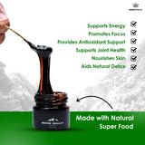 Native Rems Himalayan Shilajit Resin side view with label