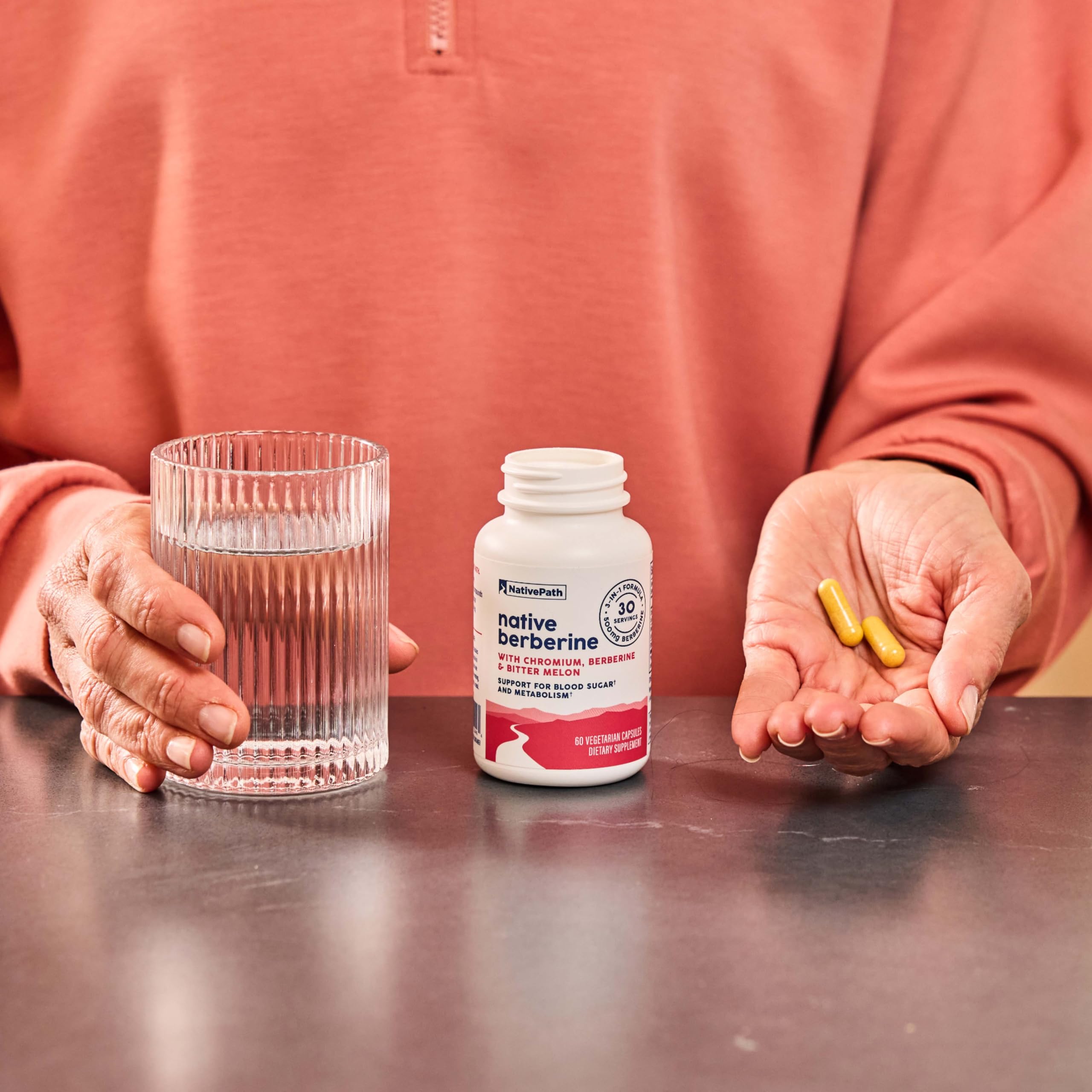 NativePath Berberine Complex 500mg capsules packaging