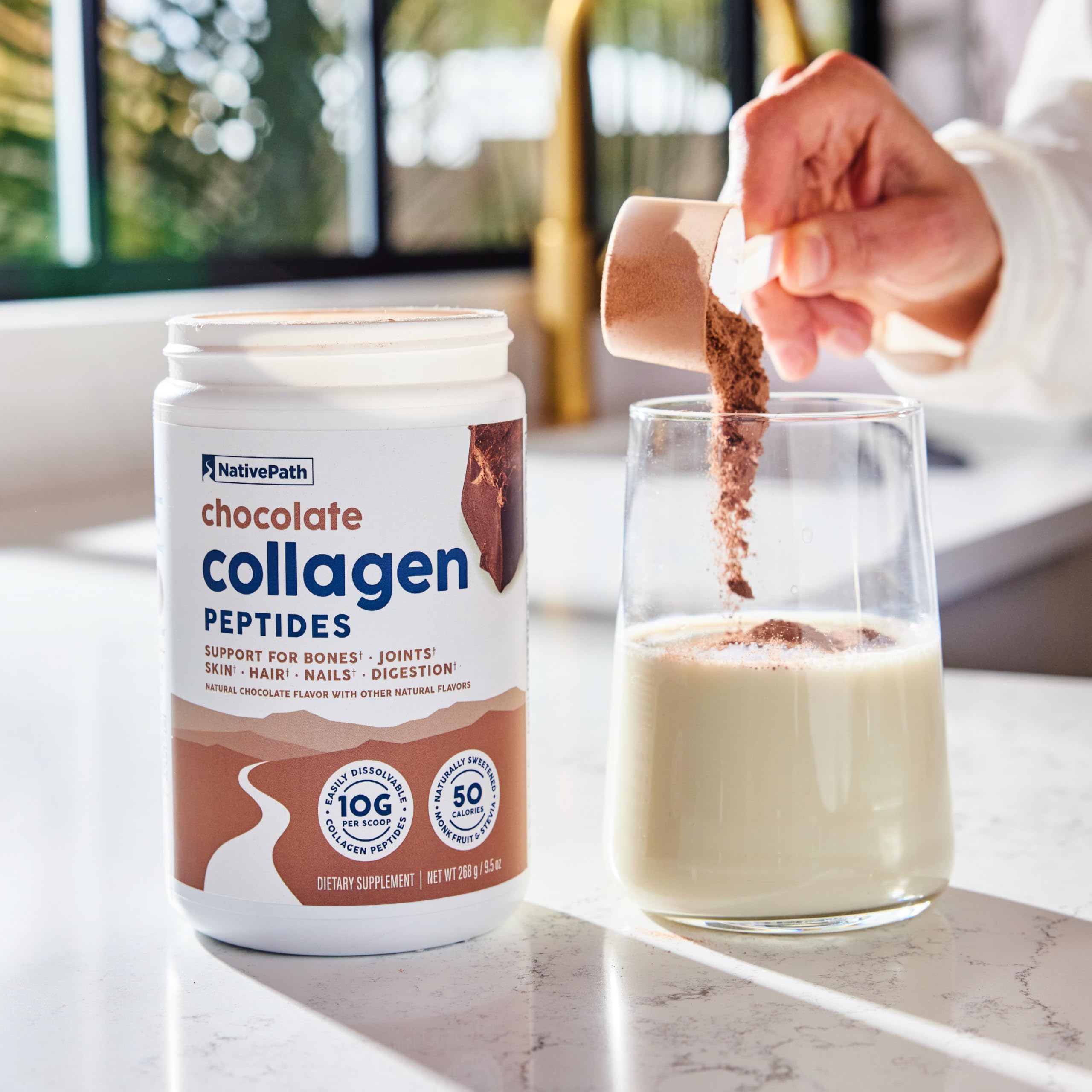NativePath Chocolate Collagen Powder ingredients list