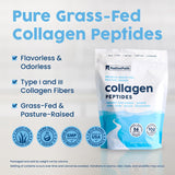 NativePath Collagen Peptides 562g side view