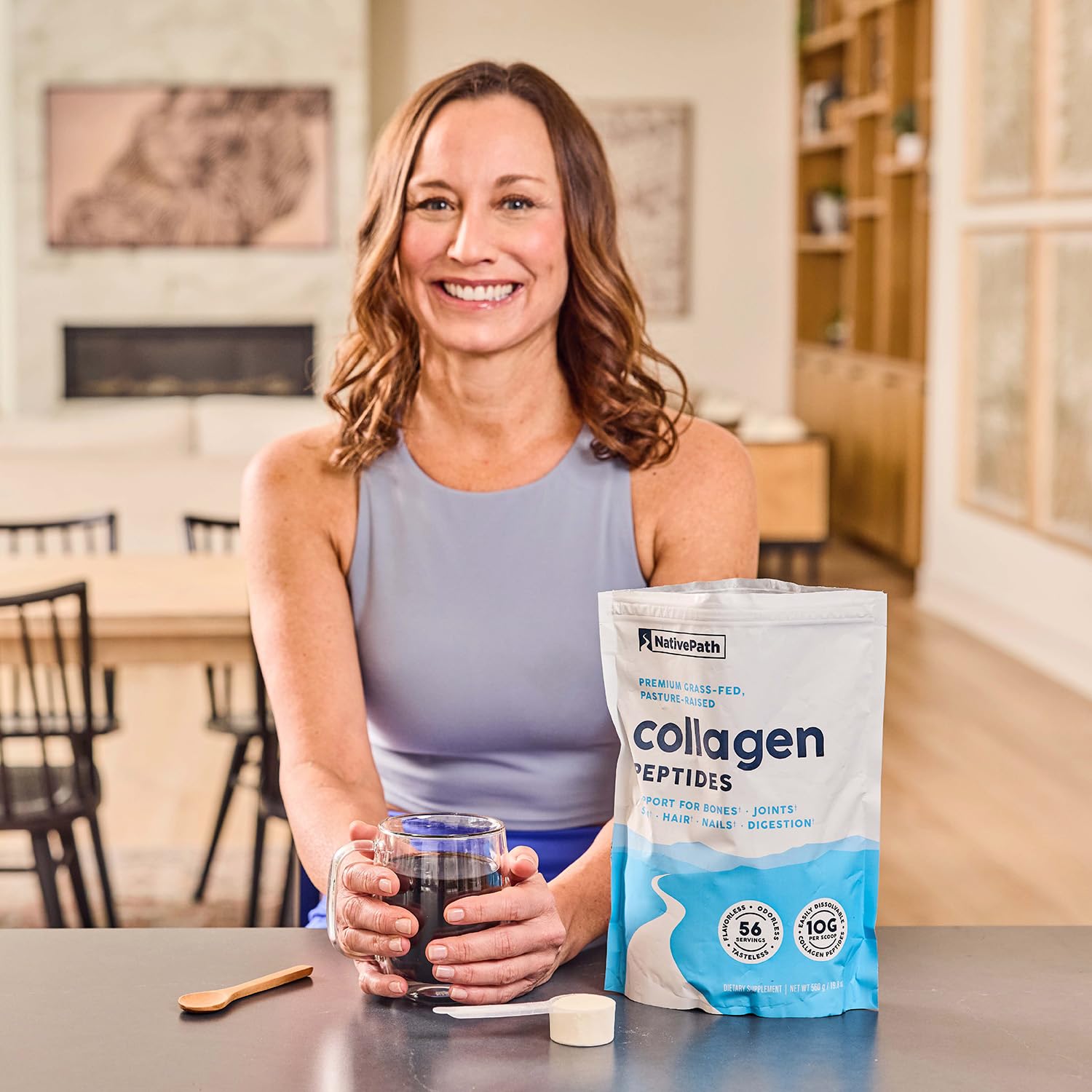 NativePath Collagen Peptides 562g usage suggestion