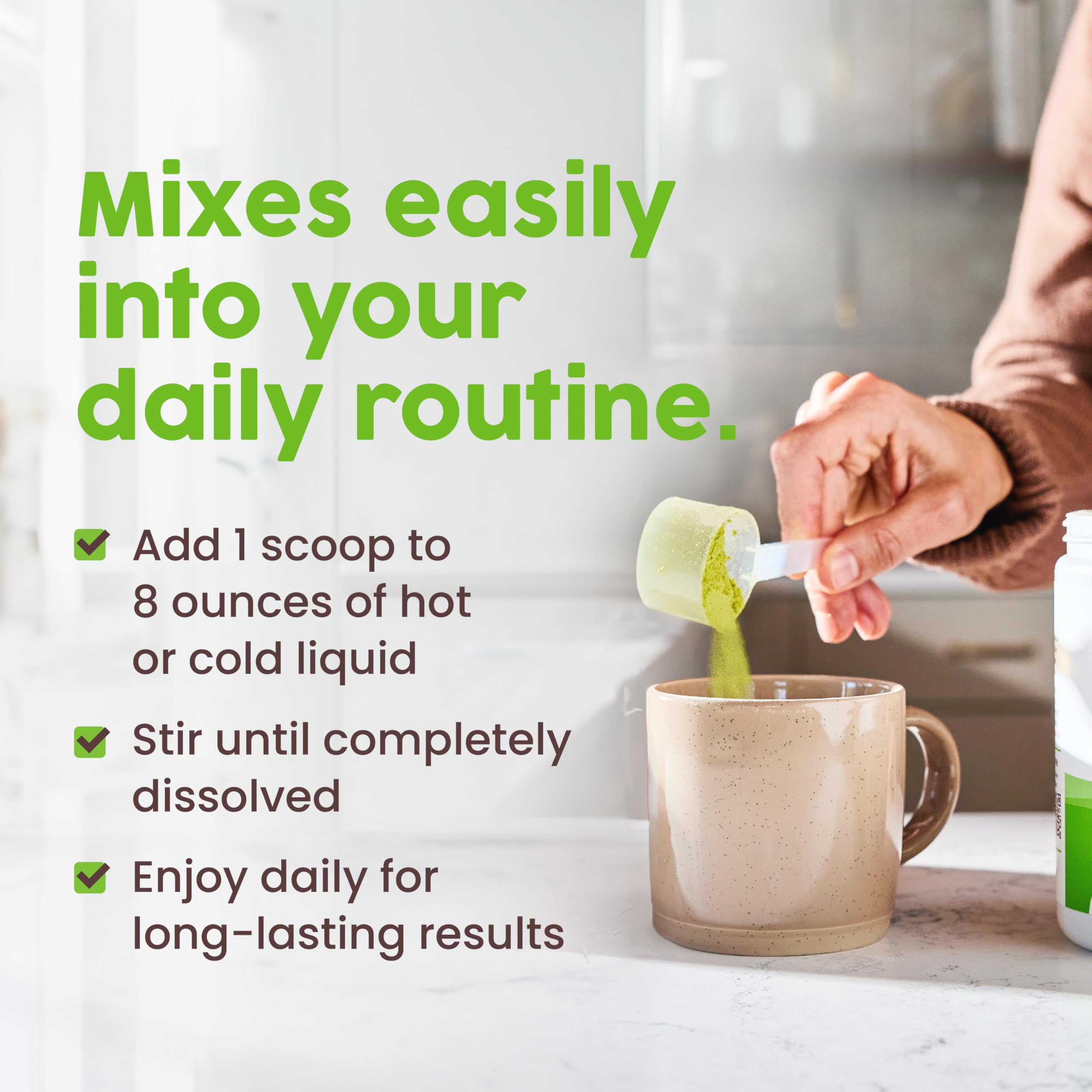 NativePath Collagen Peptides Protein Powder in a kitchen setting