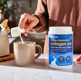 NativePath Collagen Supplement in a glass of water