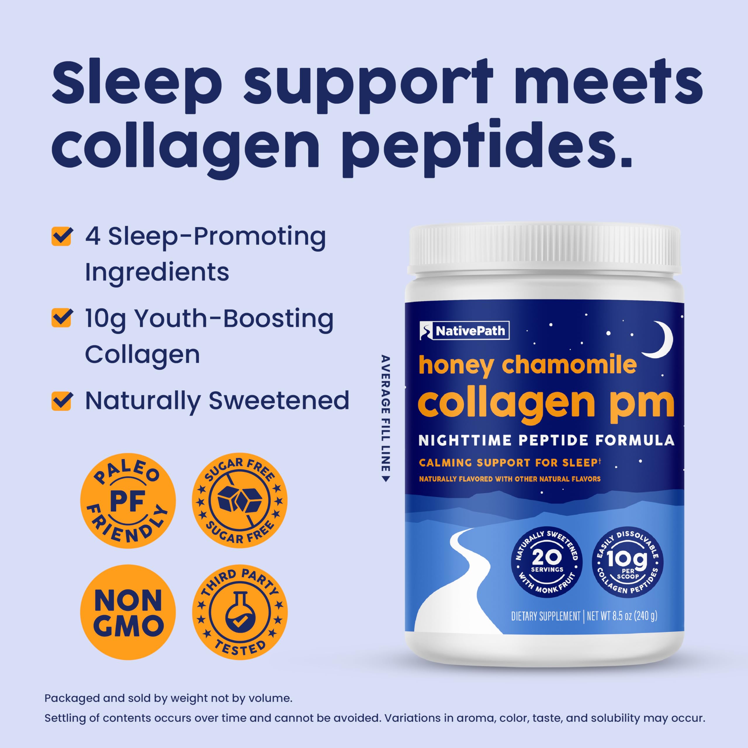 NativePath Collagen Supplement ingredients list