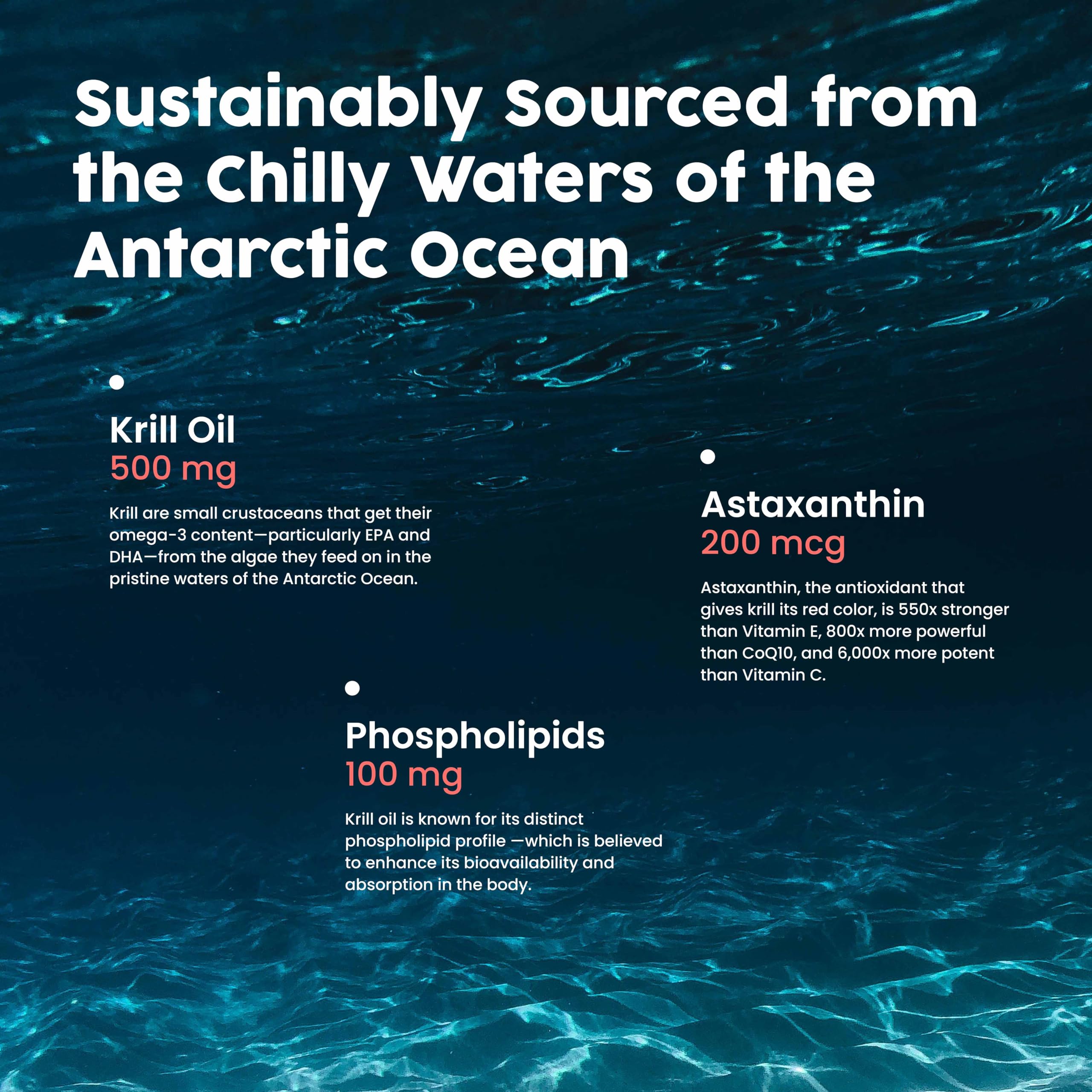 NativePath Krill Oil Supplement ingredients list