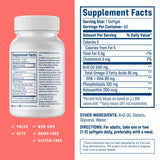 NativePath Krill Oil Supplement softgels in a clear bottle