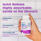 NativePath Magnesium Supplement with ashwagandha ingredients