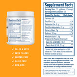 NativePath MCT Oil Powder 177g back view with ingredient list