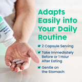 NativePath Prebiotic Supplement capsule bottle back view