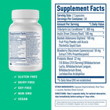 NativePath Prebiotic Supplement capsule bottle side view