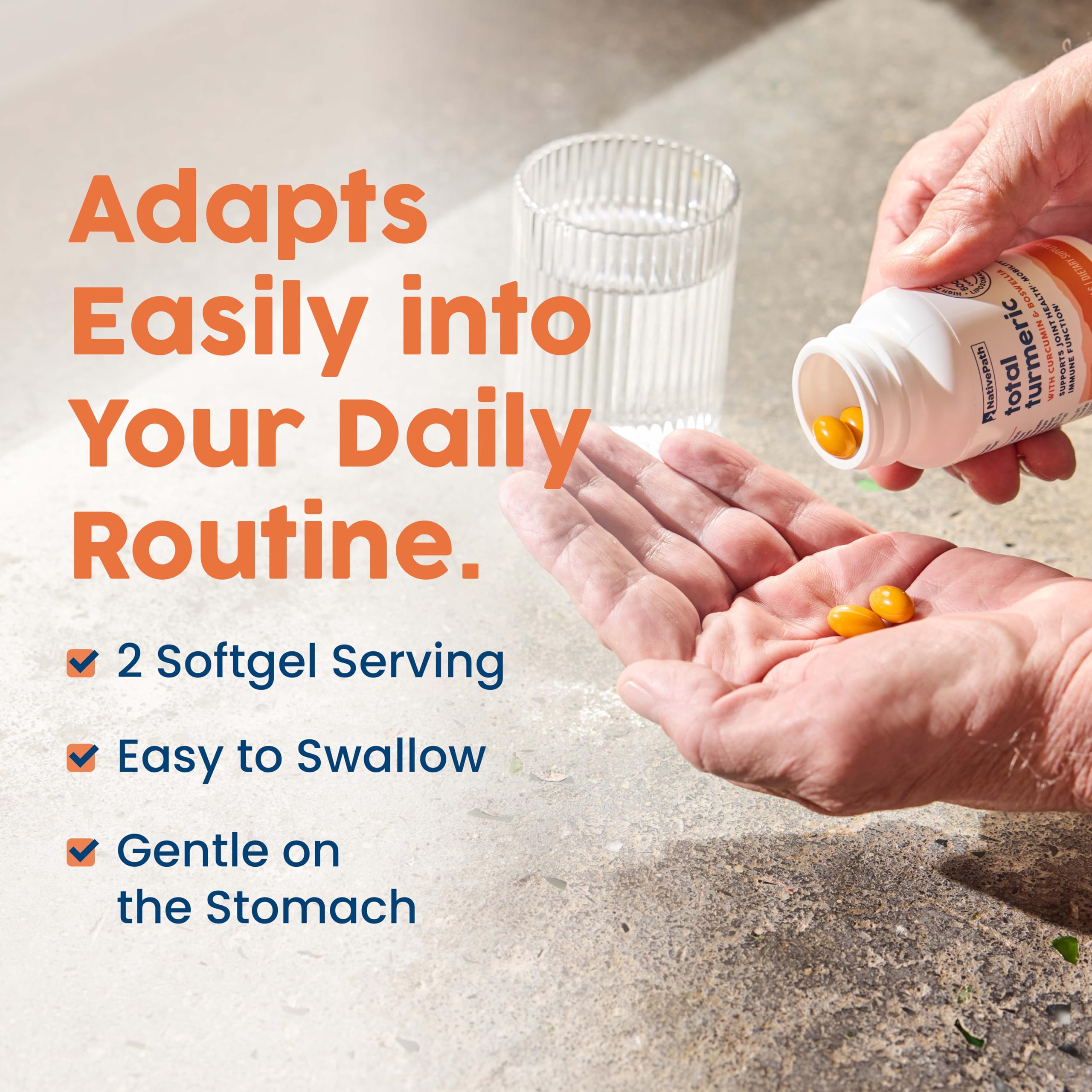 NativePath Turmeric Extract Softgels 500mg ingredients list