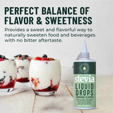 NatriSweet Pure Liquid Stevia Sweetener 227g packaging