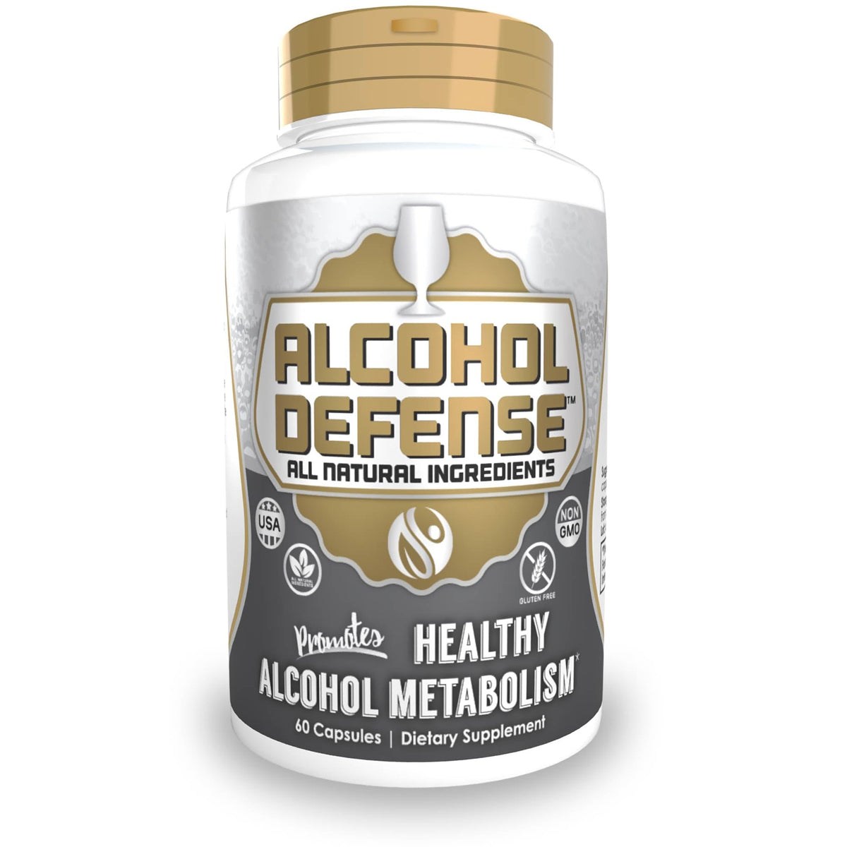 Natrium Health Alcohol Defense Capsules front view with packaging