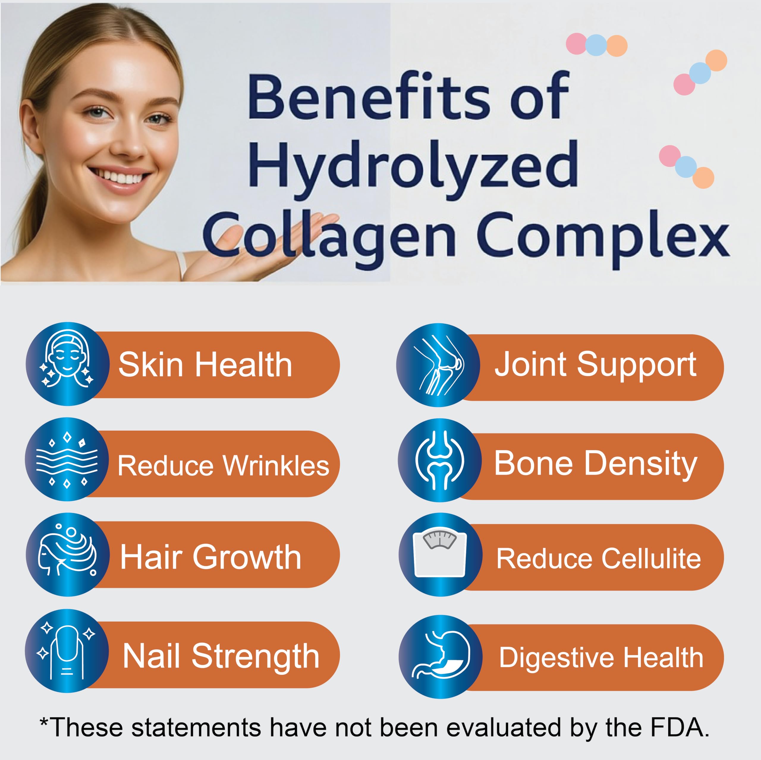 NATRIVIGA Multi Collagen Peptides 350g scoop and powder
