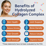 NATRIVIGA Multi Collagen Peptides 350g scoop and powder